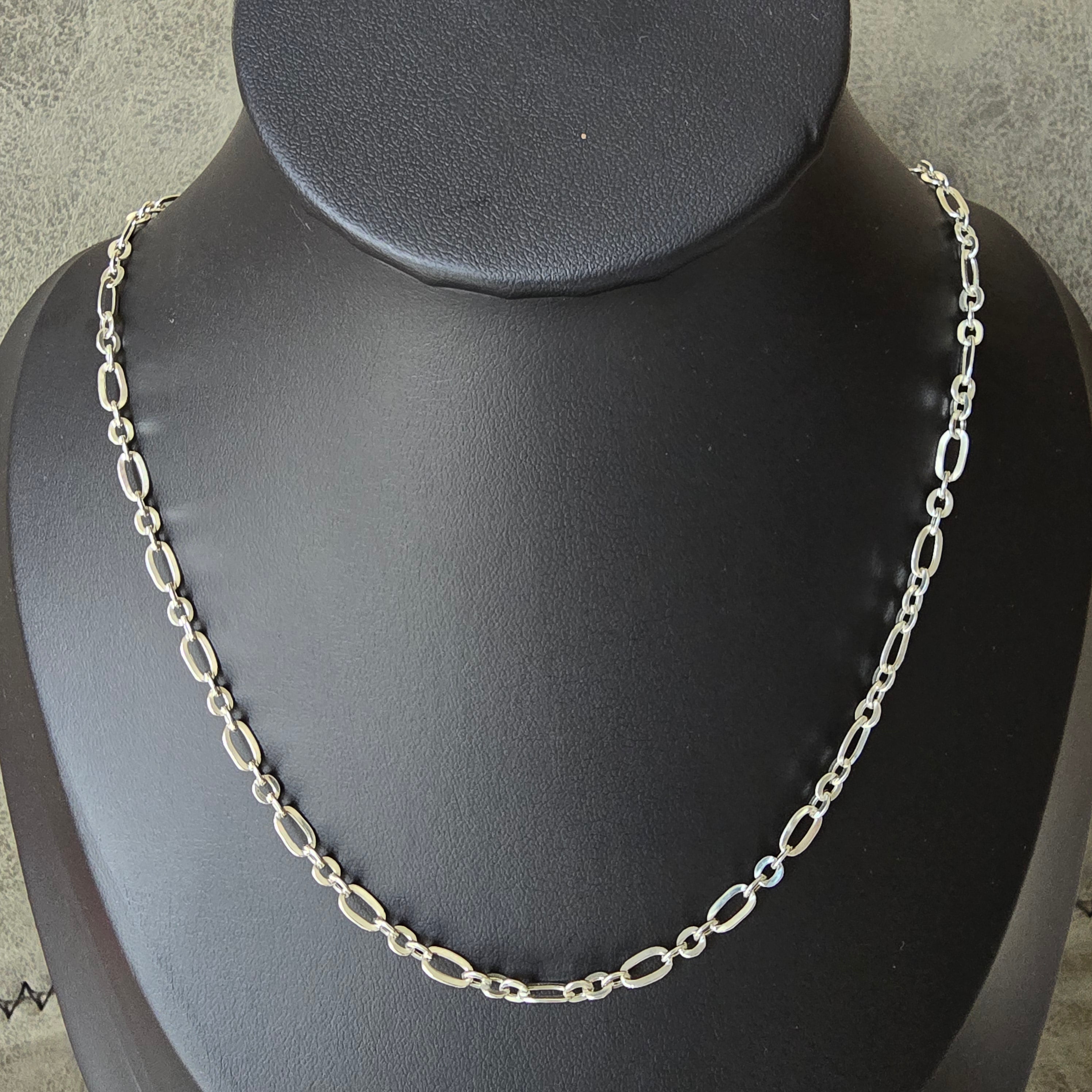 4mm Oval/Round Link Chain