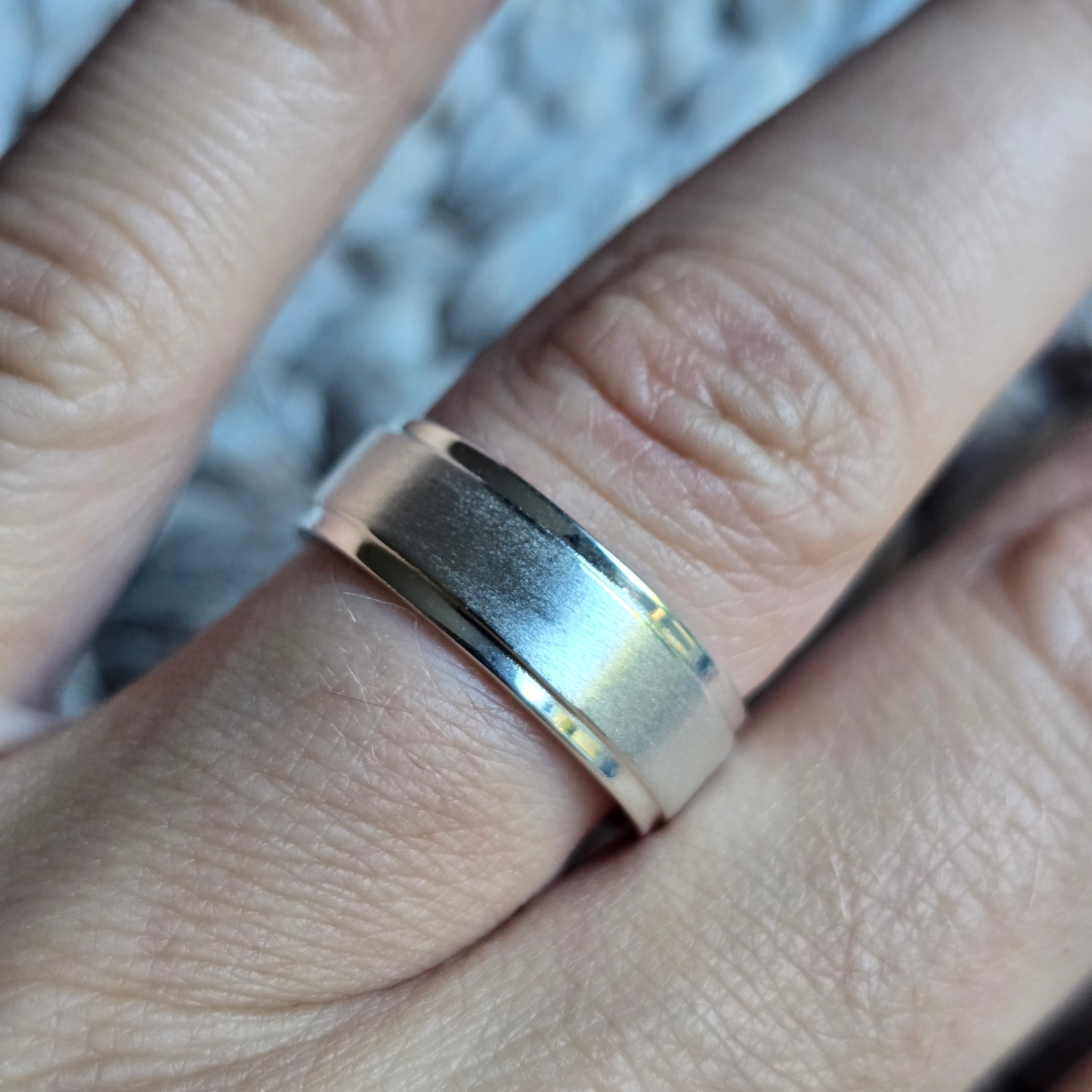 Brushed ring