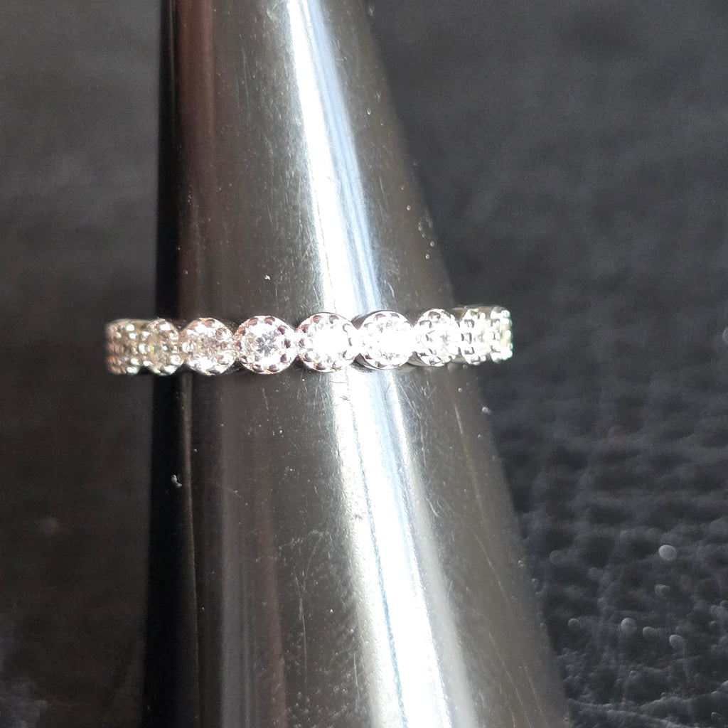 Round Cz Eternity ring