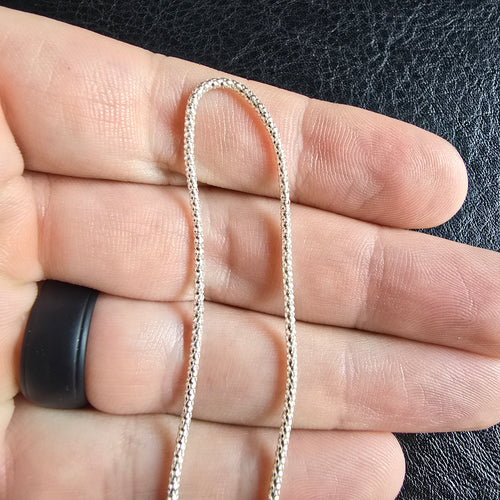 1.6mm Popcorn Necklace