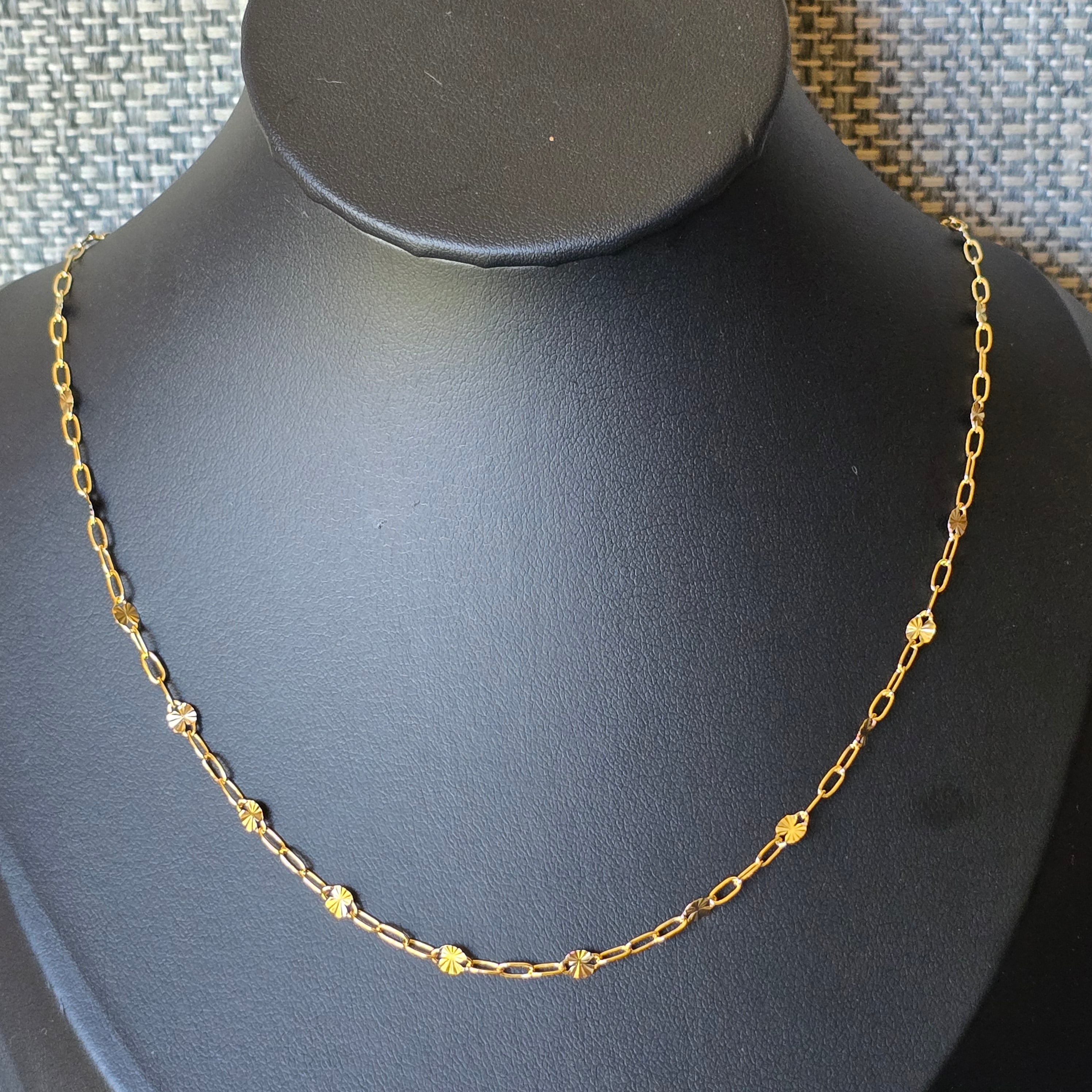 Paperclip Link Gold