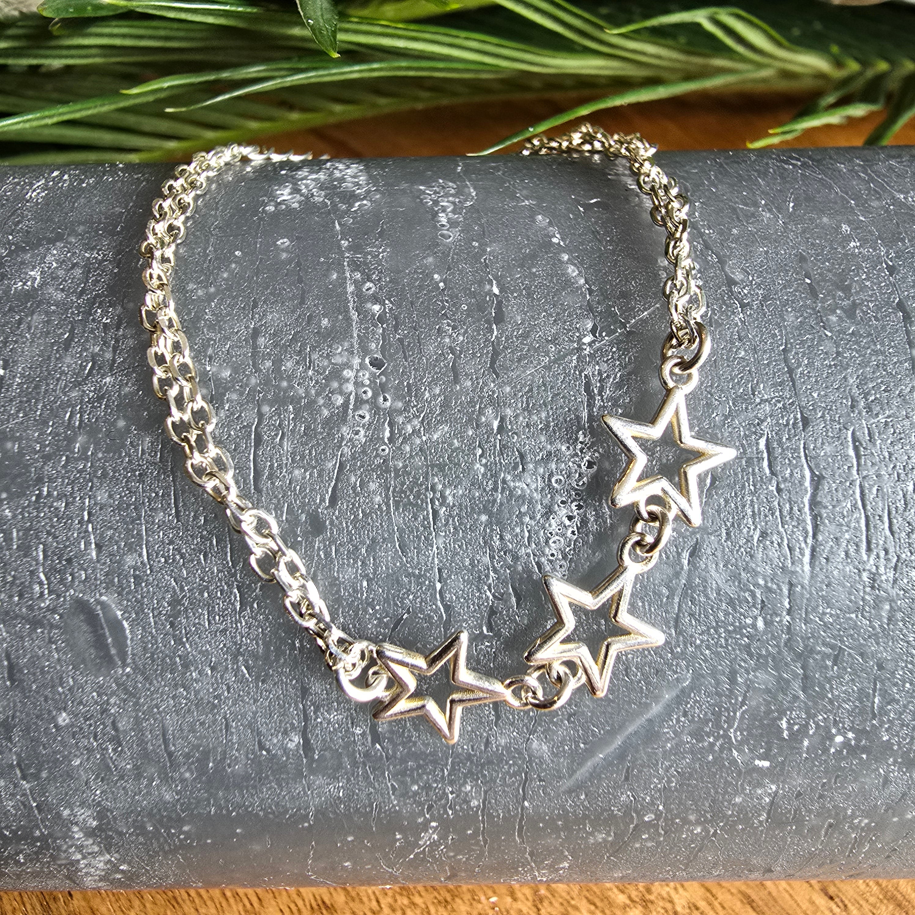 19cm 3 Star Bracelet