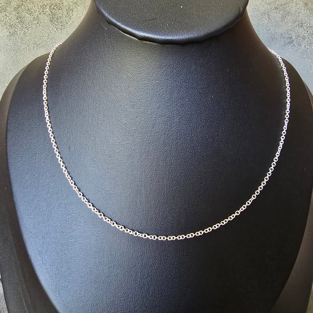 1.5mm Round Link Necklace