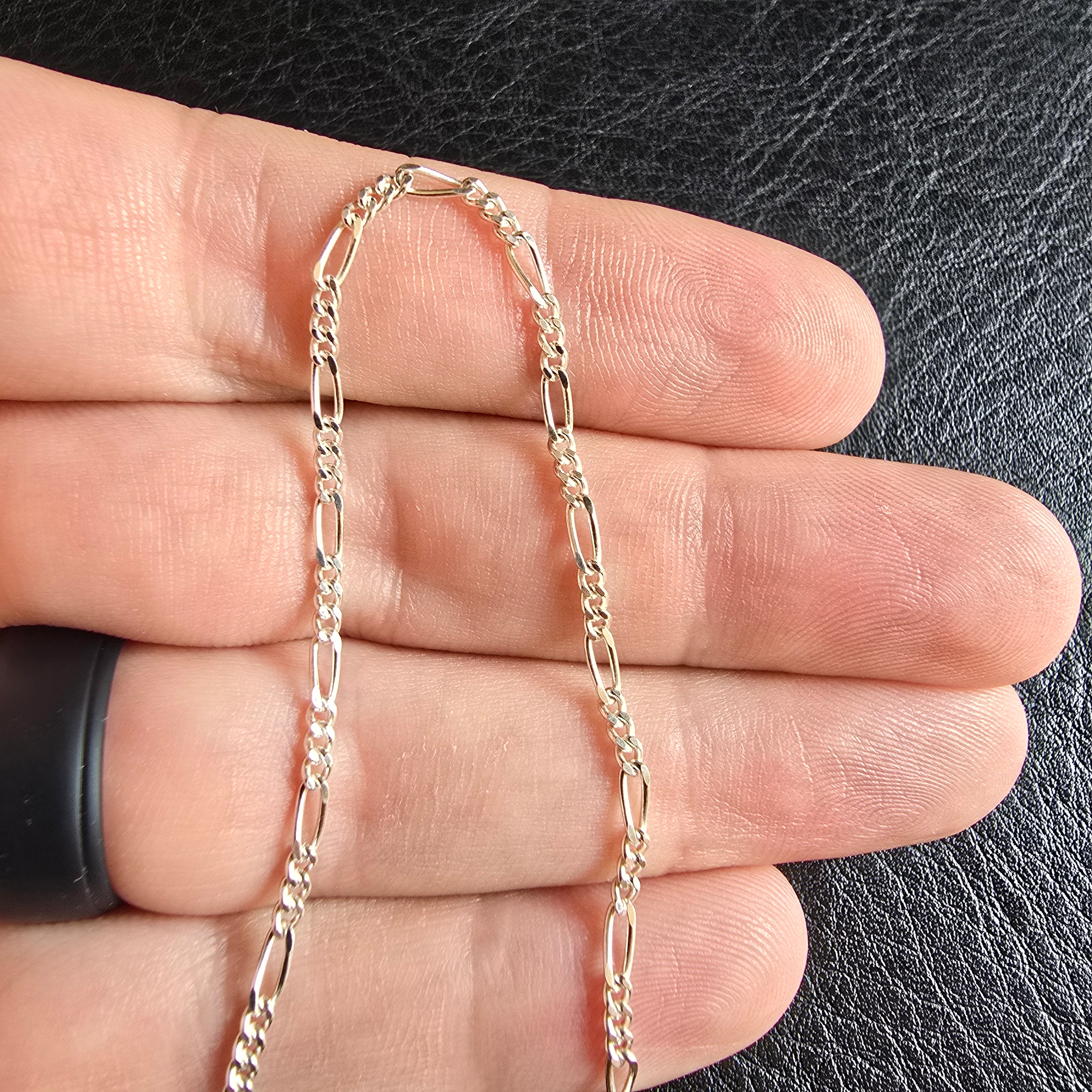 2.2mm Figaro Necklace