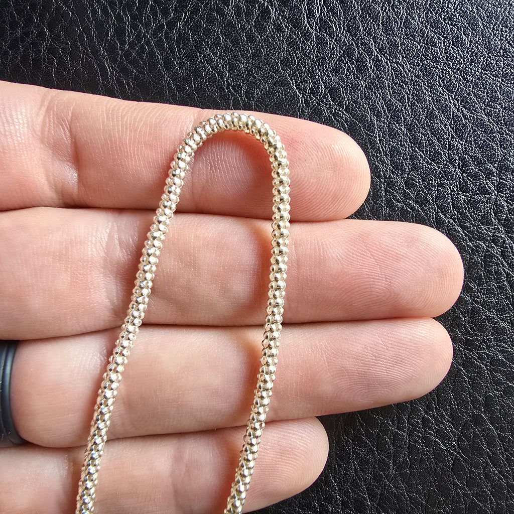90cm 2.7mm Popcorn Necklace