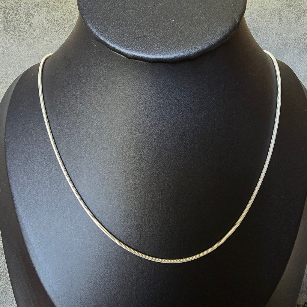 1.4mm Snake Necklace
