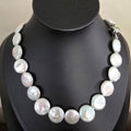 50cm 16mm Pearl Penny Necklace