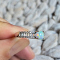 Round Opal Bridget ring