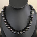 50cm Black Pearl 10/11mm Necklace