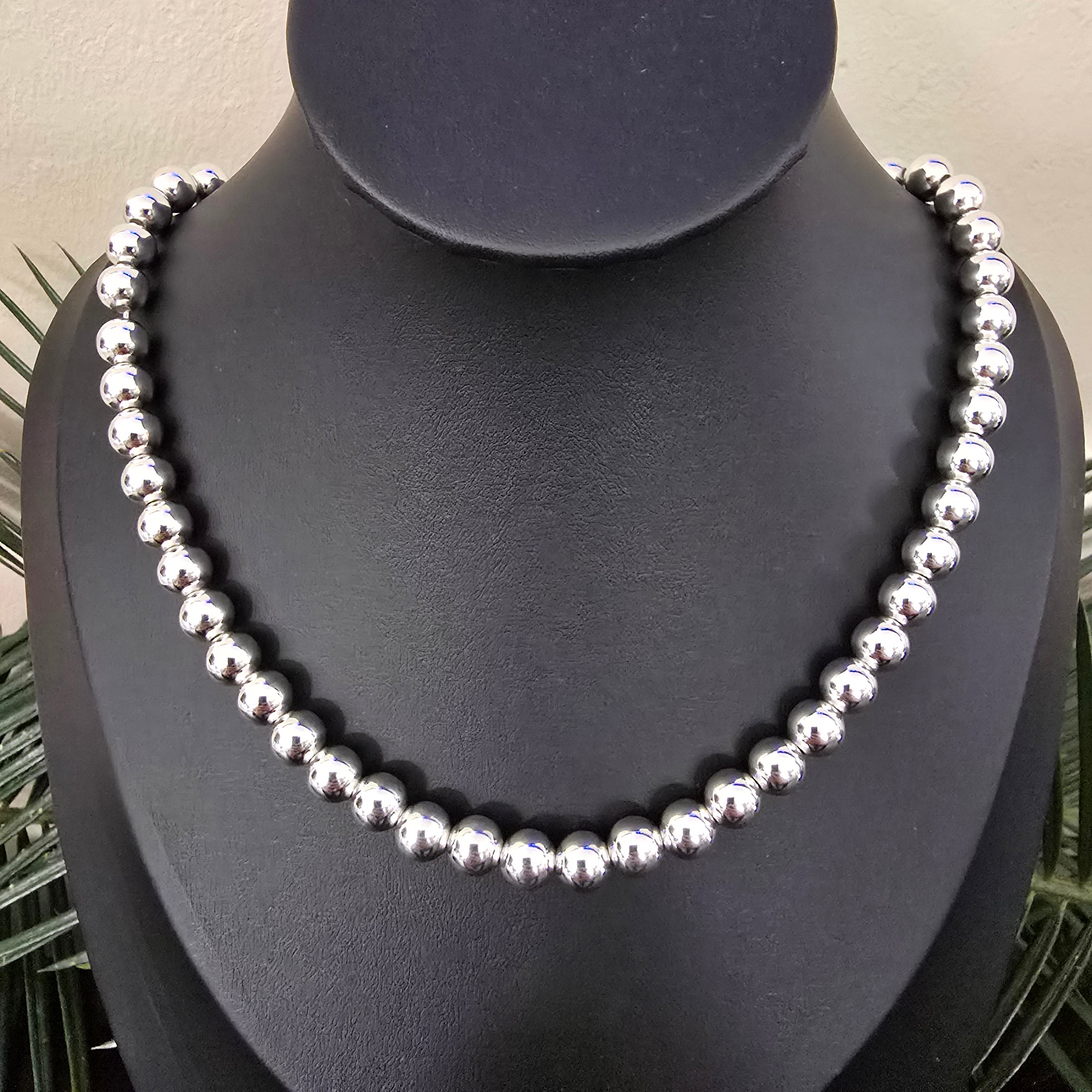 50cm 8mm Ball Necklace