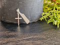 18x9mm Plain Cross