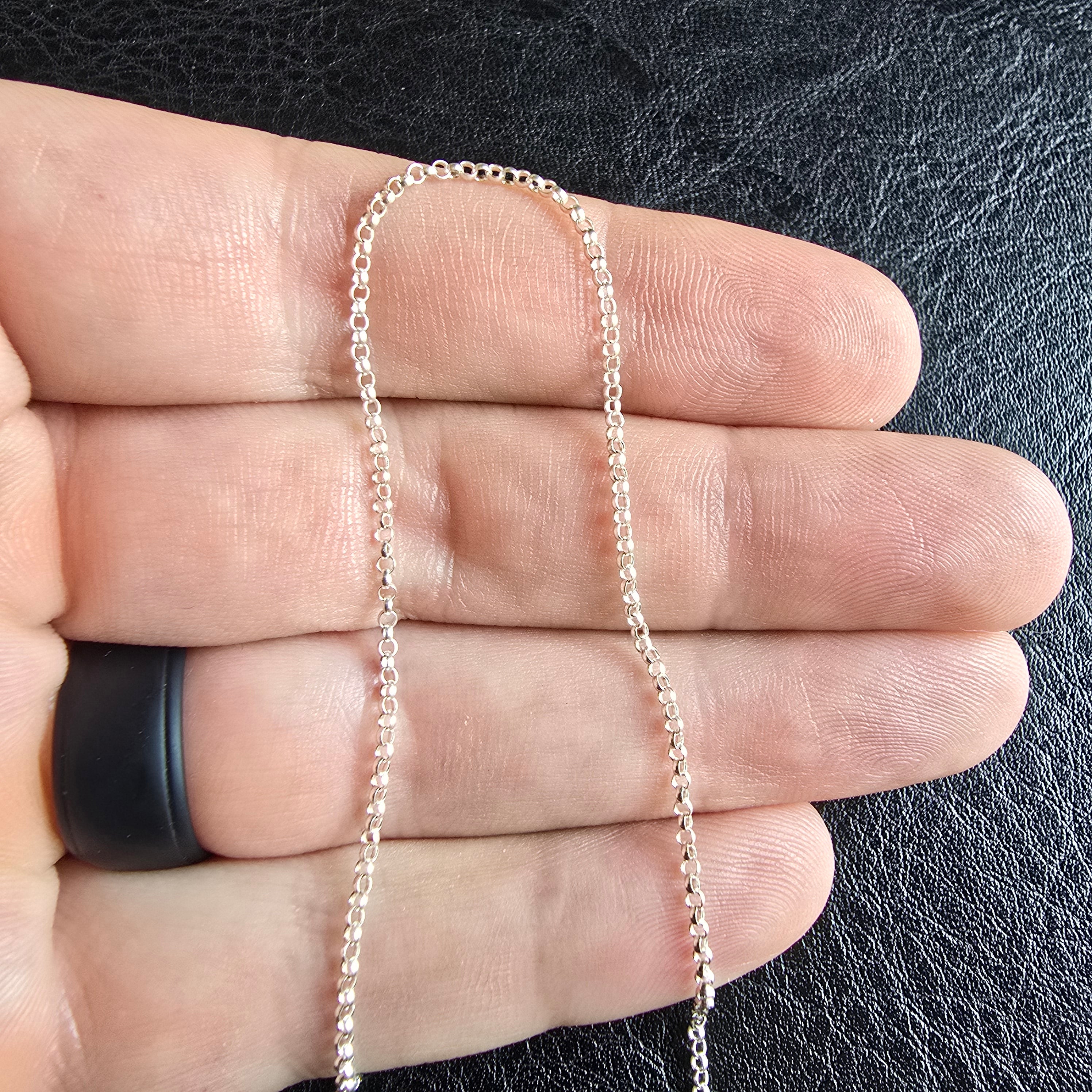1.5mm Rolo Link Necklace