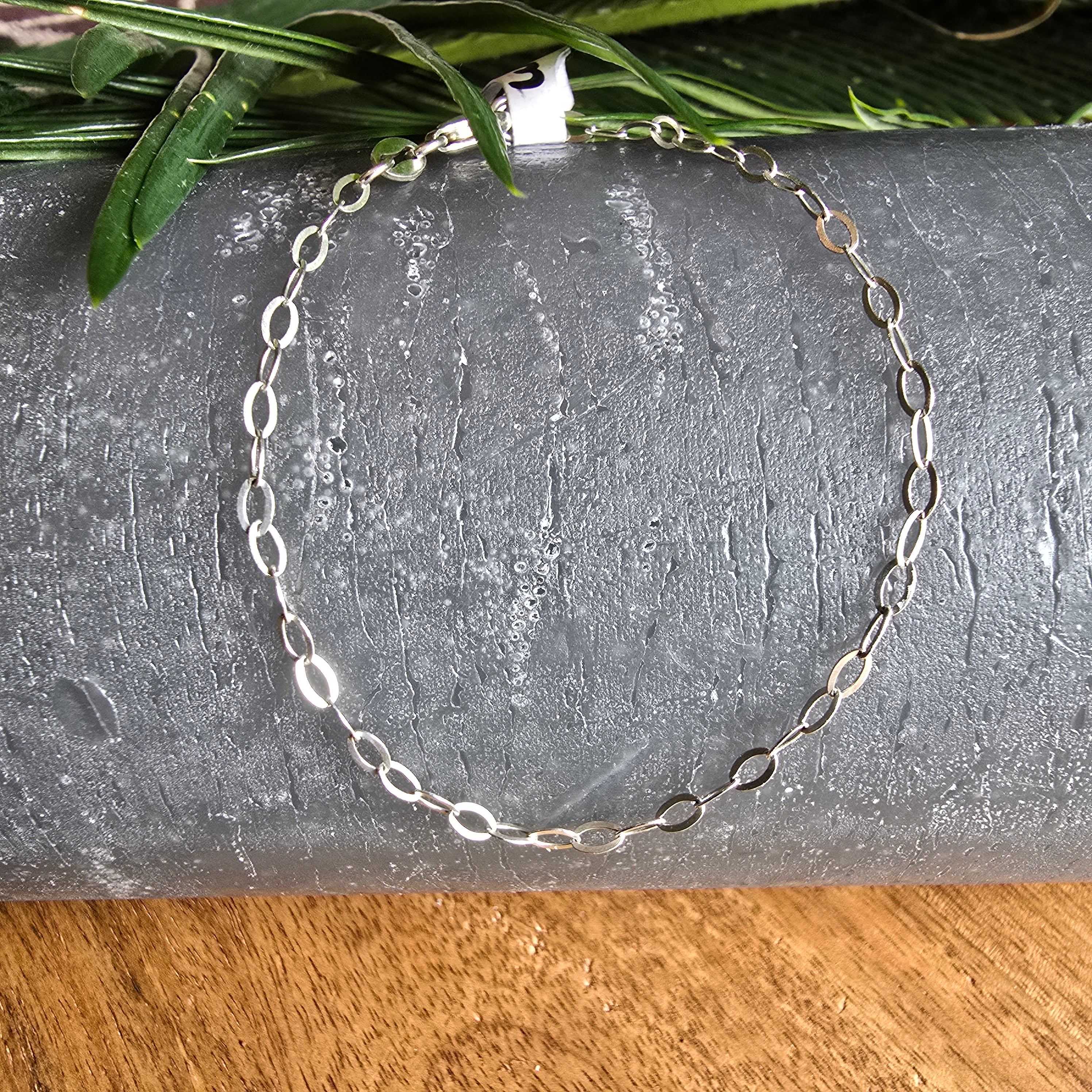 18.5cm Oval Link Bracelet