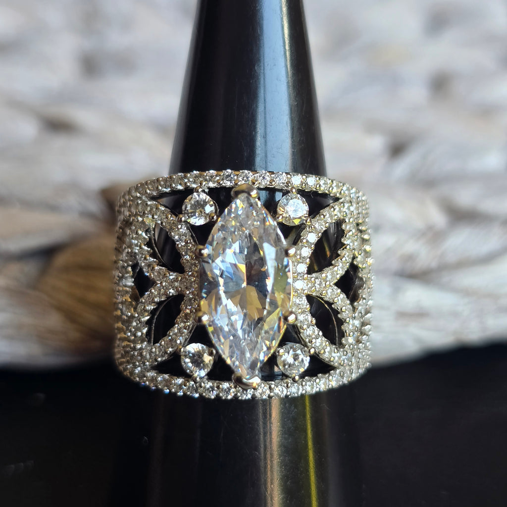 Marquise Cz ring