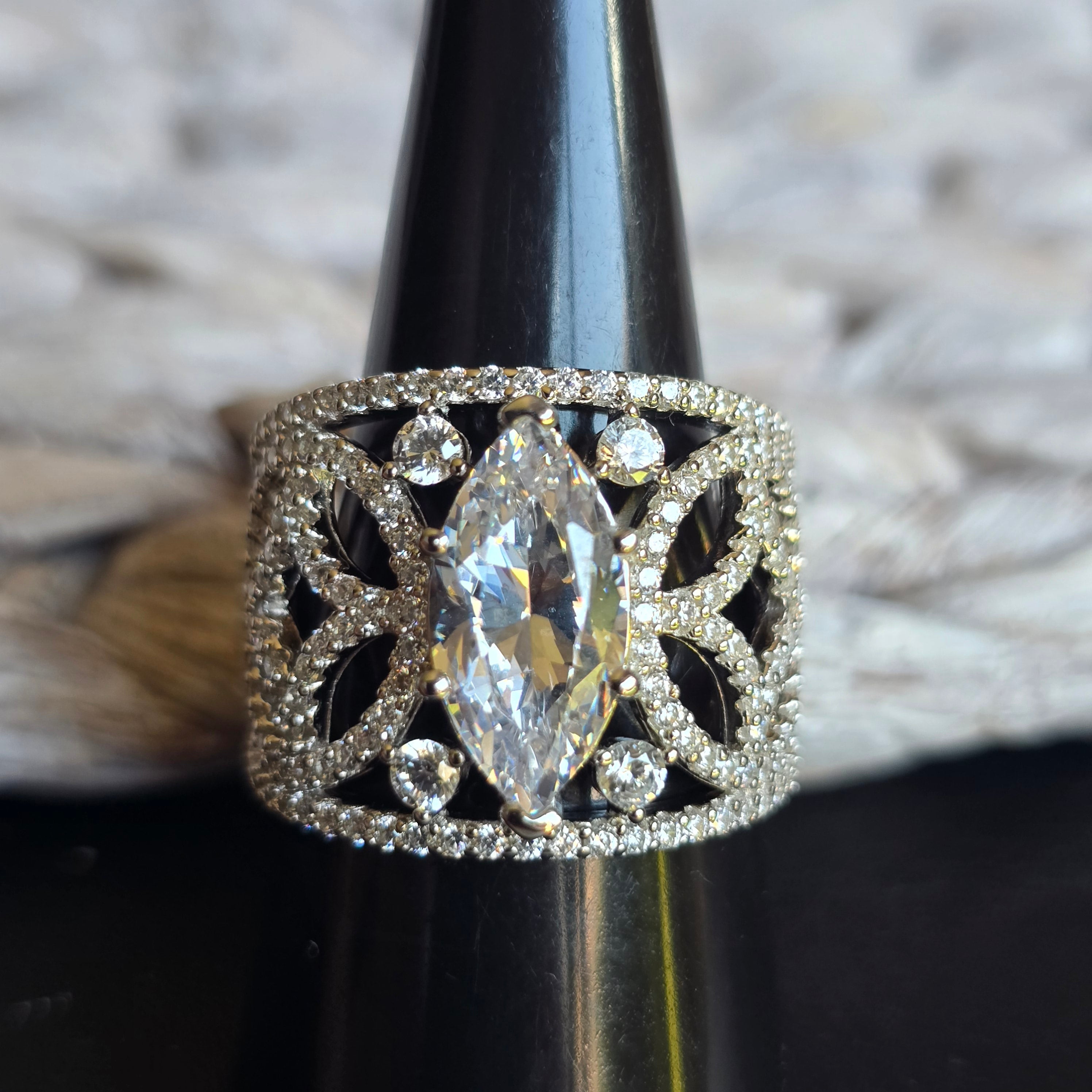 Marquise Cz ring