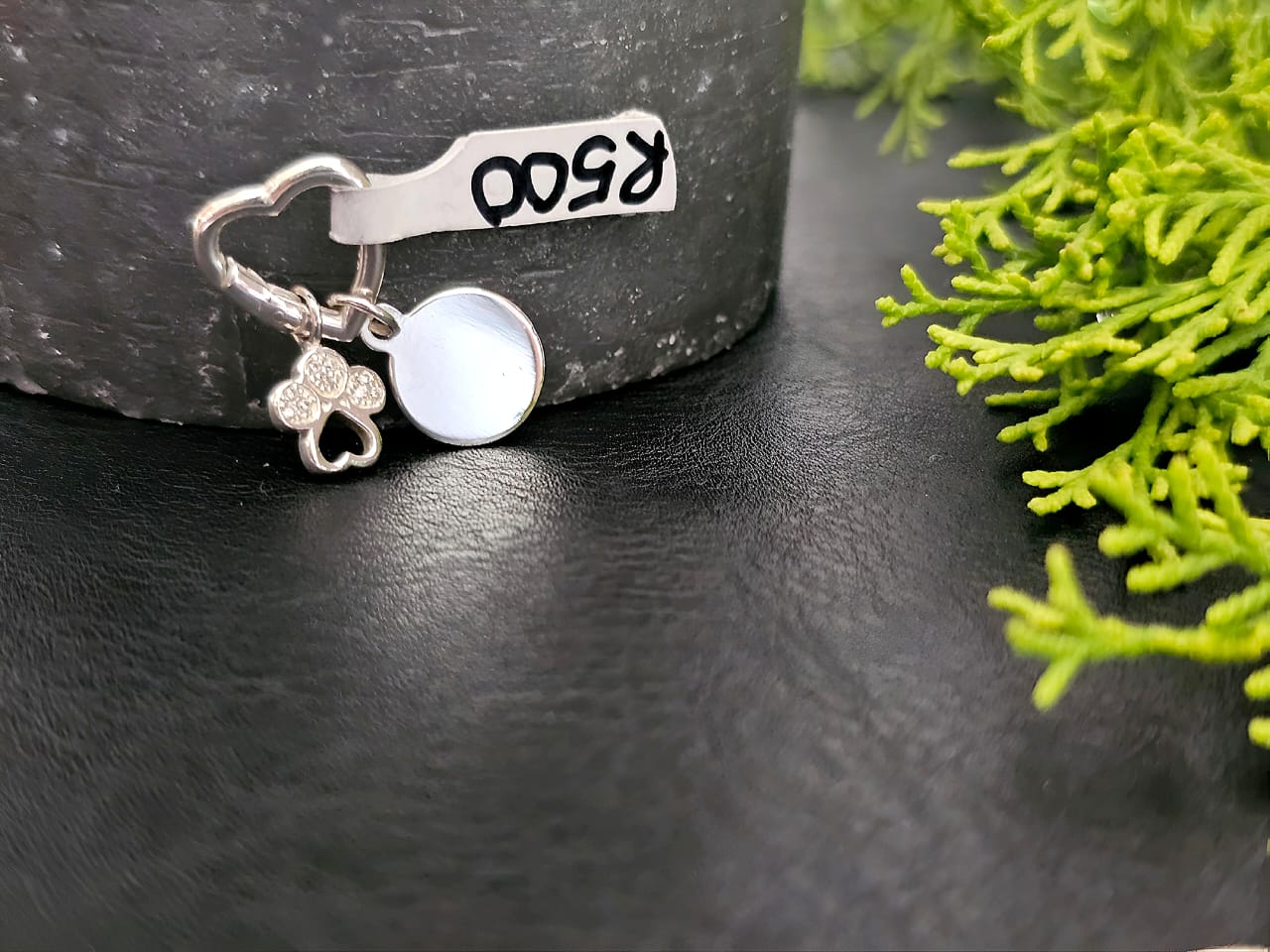 20mm Heart Keychain