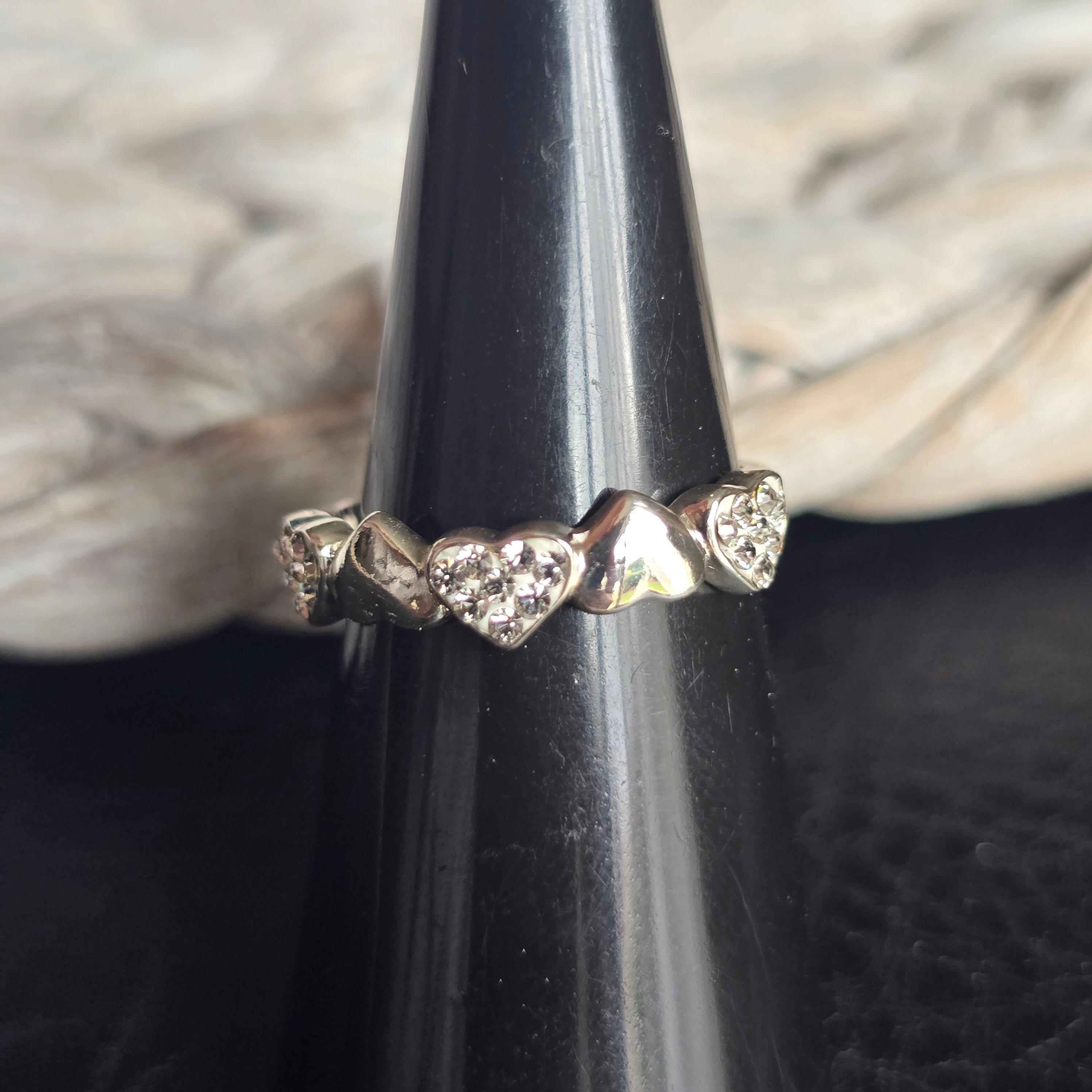 Heart Stack ring