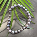 21.5cm Grey Pearl Magnetic Small Ball Clasp