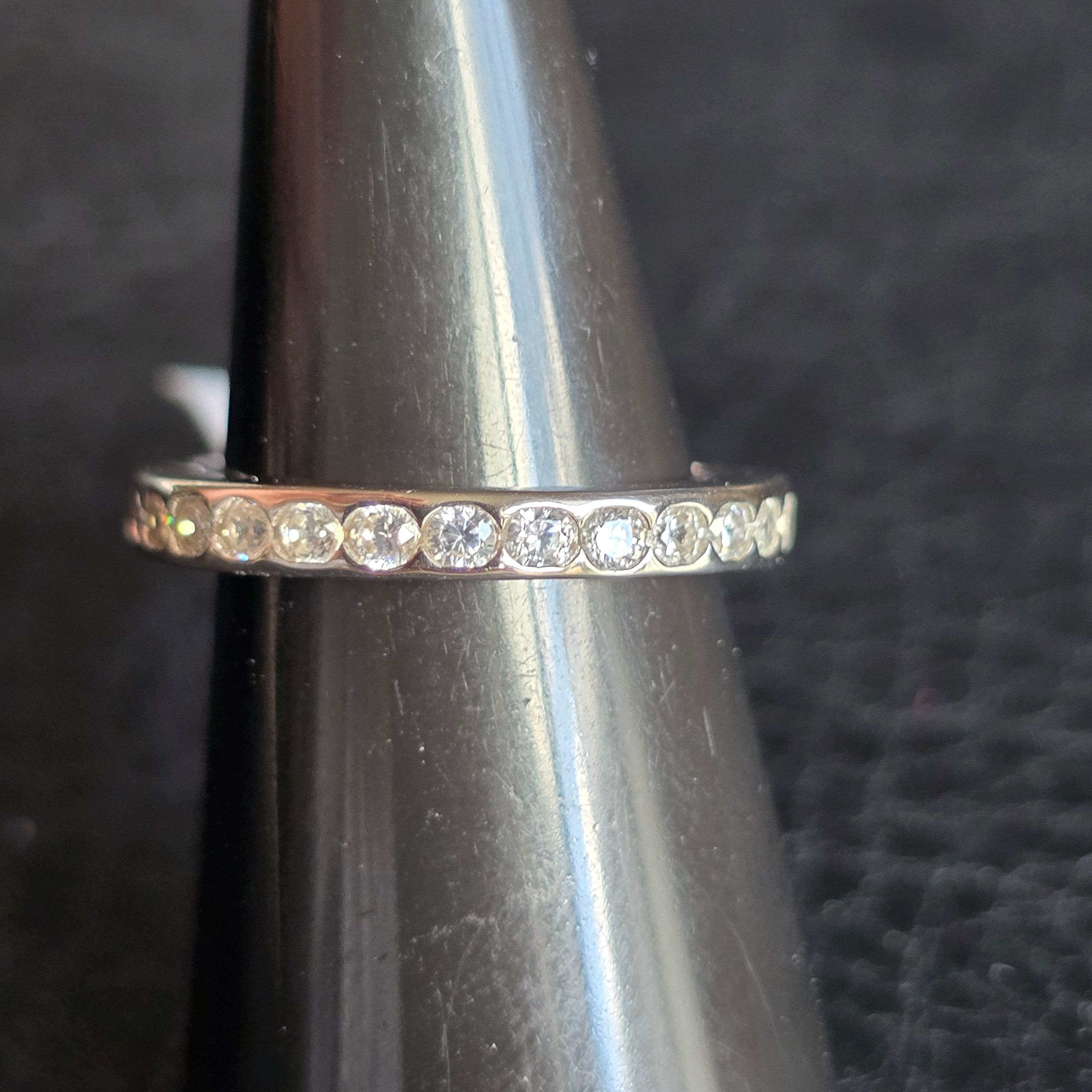 Round Eternity ring