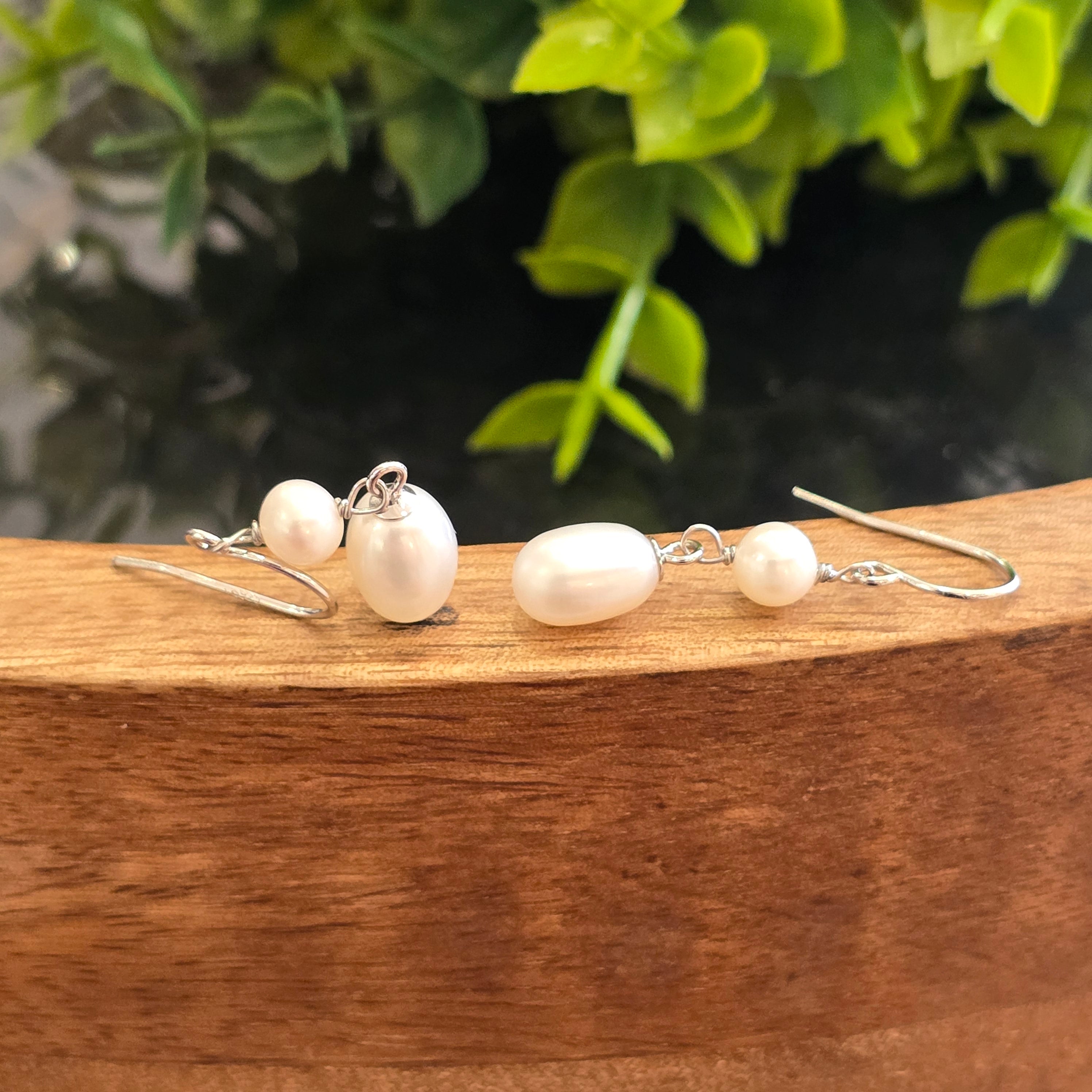 35mm Oval/Round Pearl Dangling