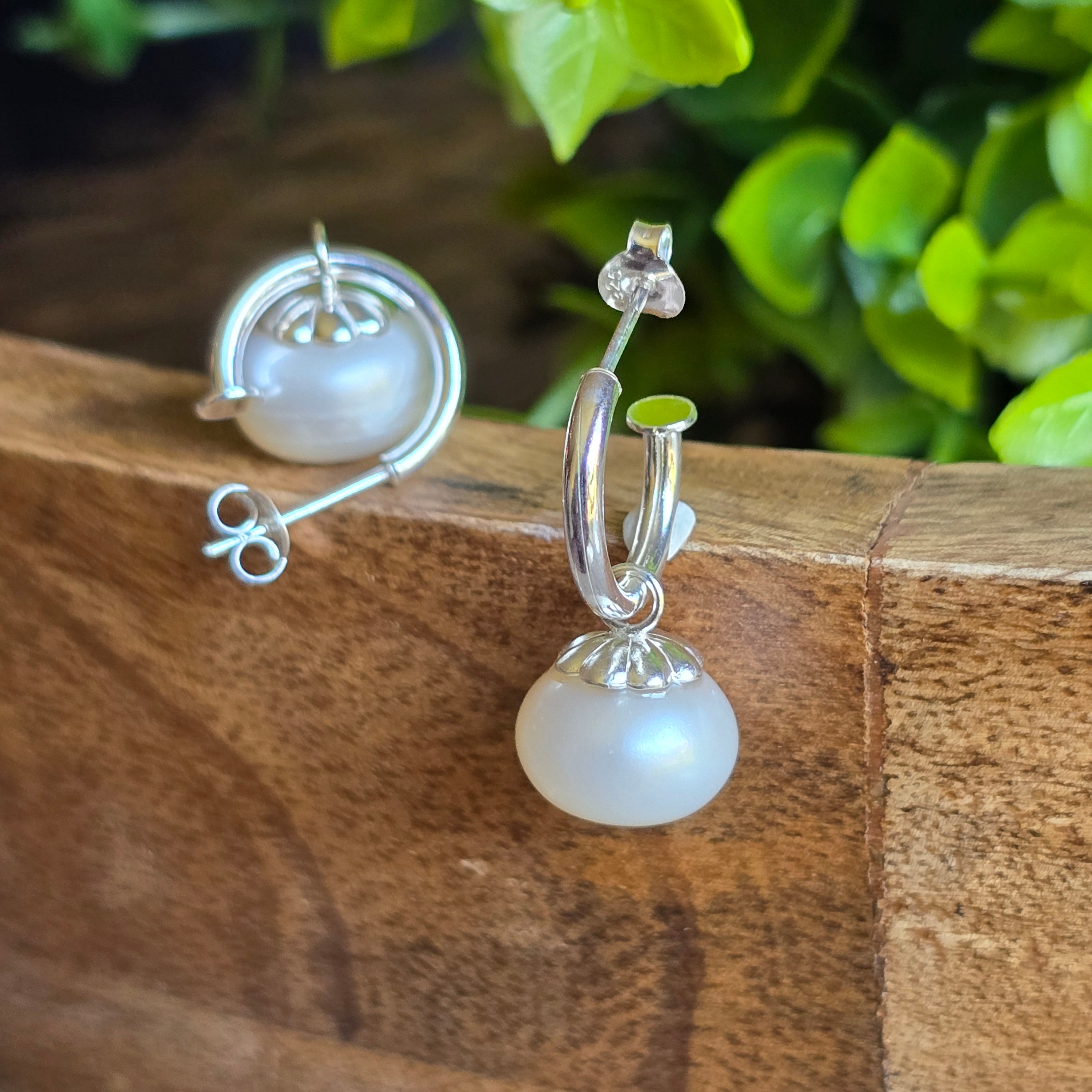 14mm Pretty Woman Pearl Studs
