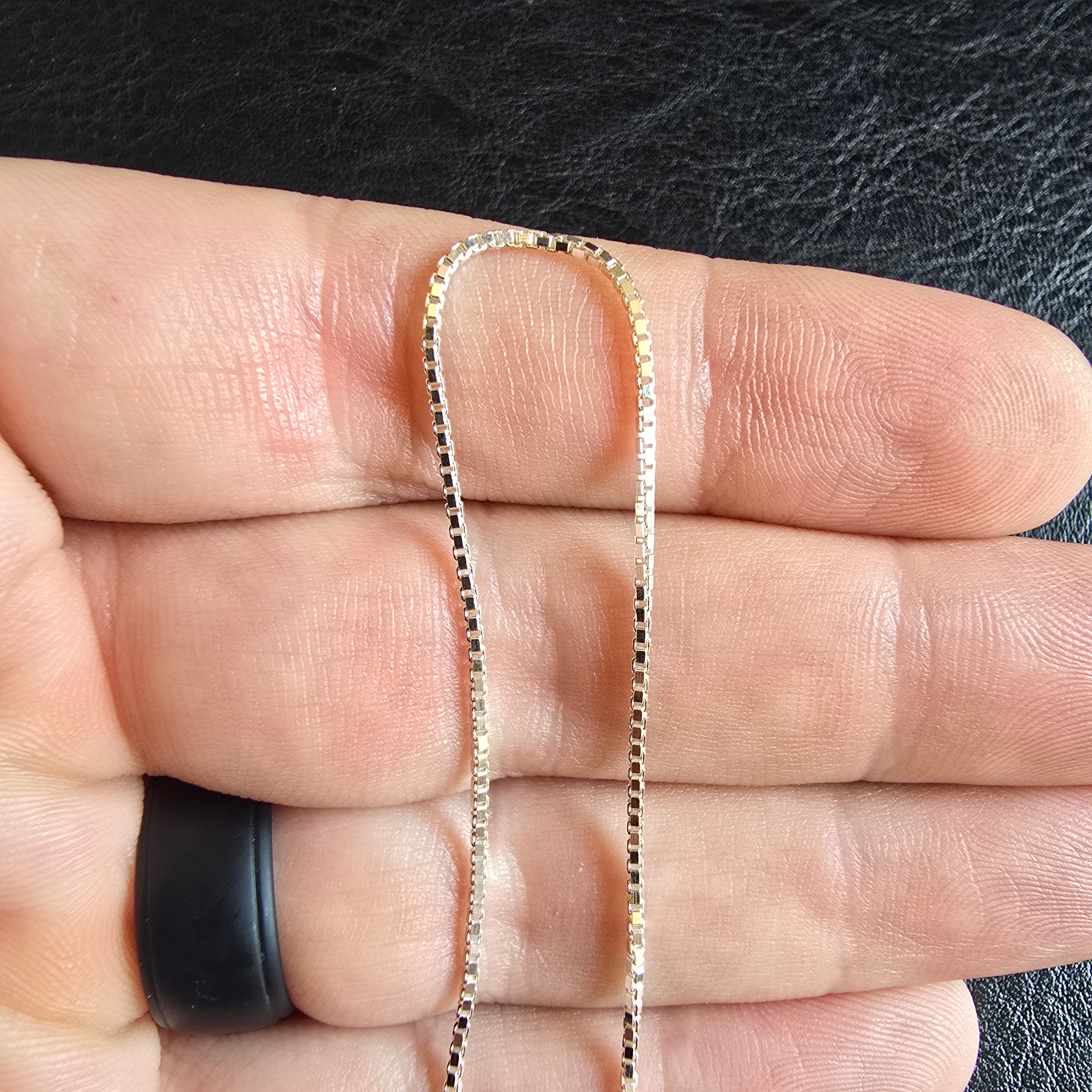 1mm Box Necklace