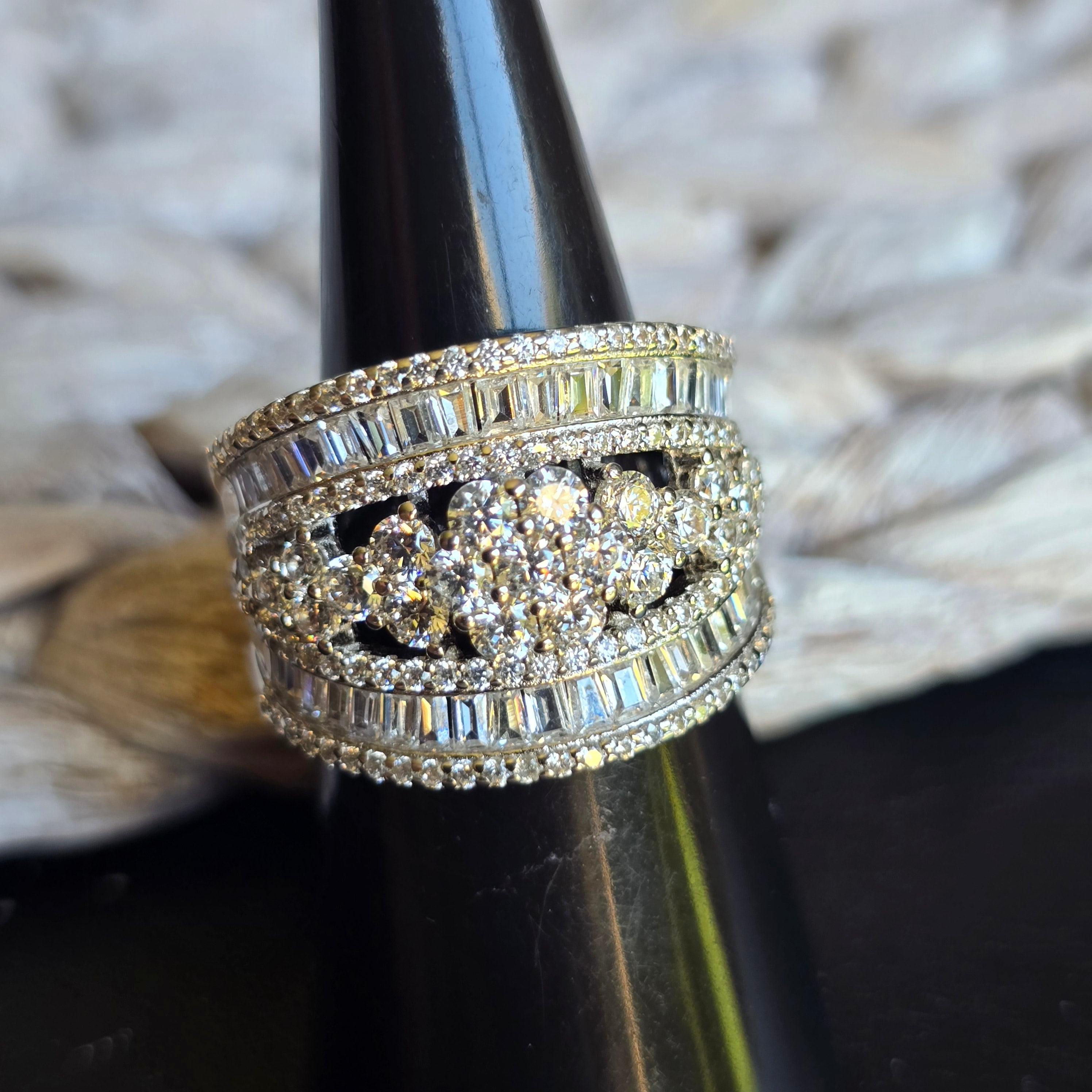Round Bridget Cz ring