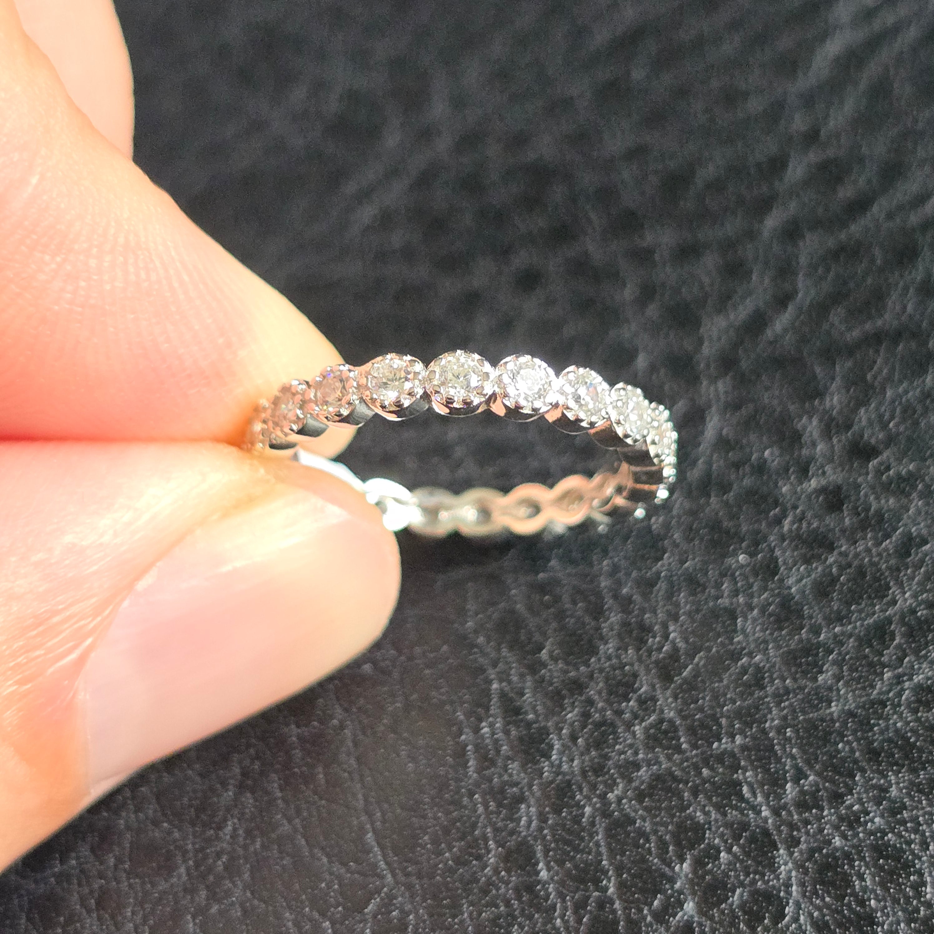 Round Cz Eternity ring