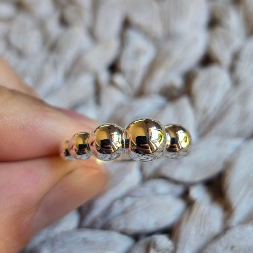 Half Round Ball ring