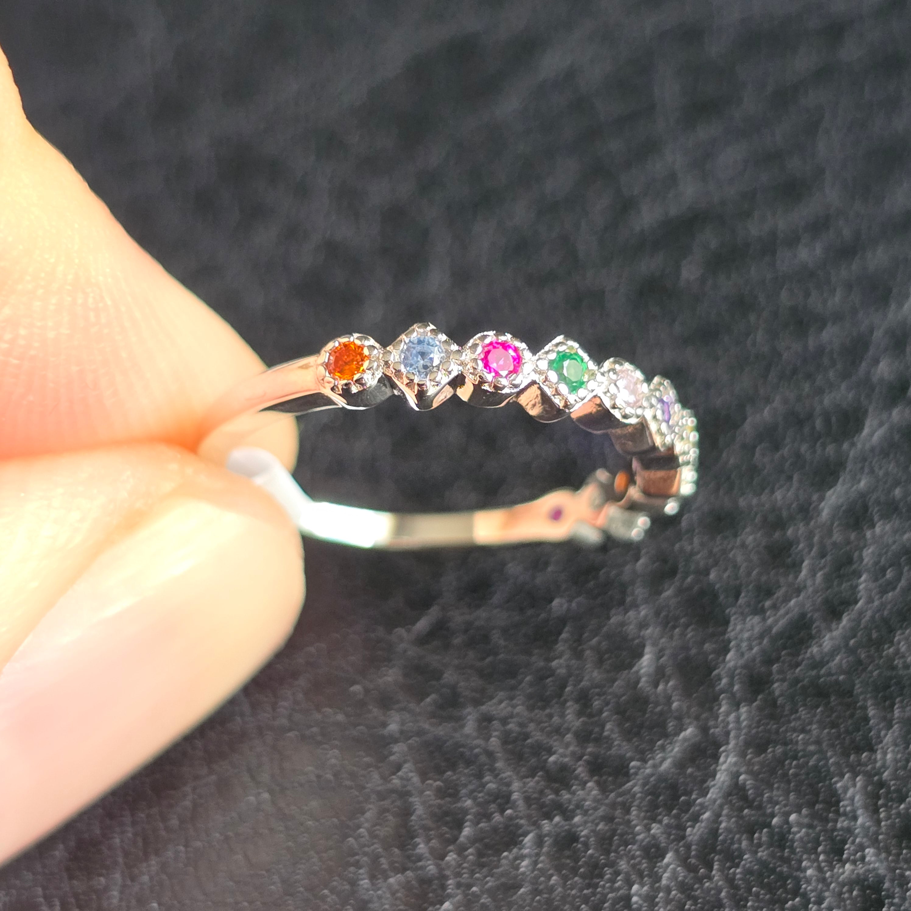 Fine Tutti Frutti ring