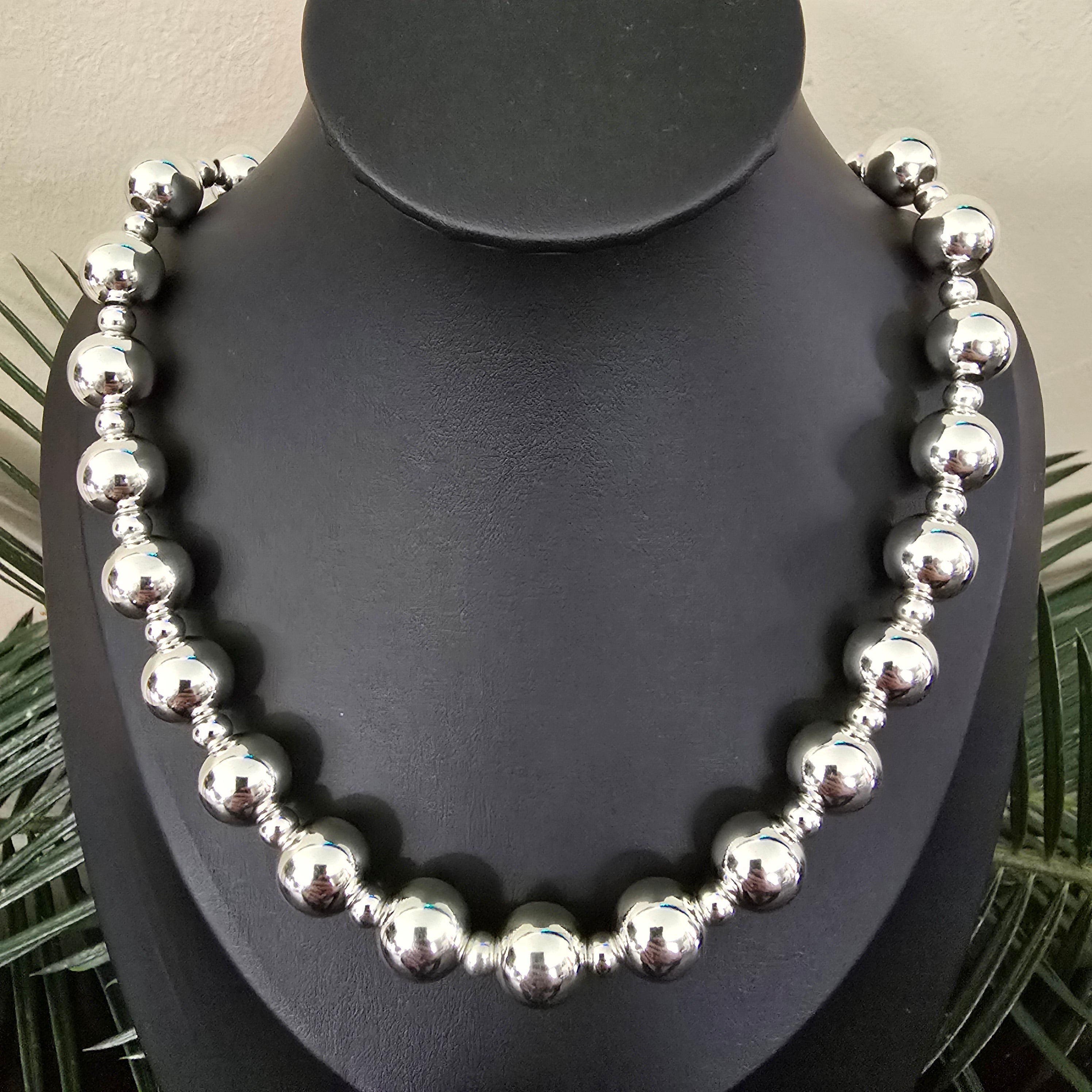 50cm 14mm Ball Necklace