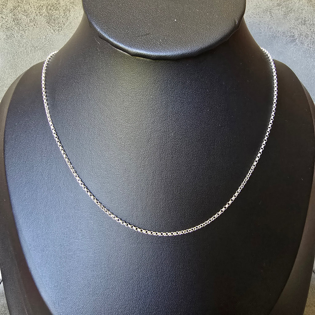 1.5mm Rolo Link Necklace