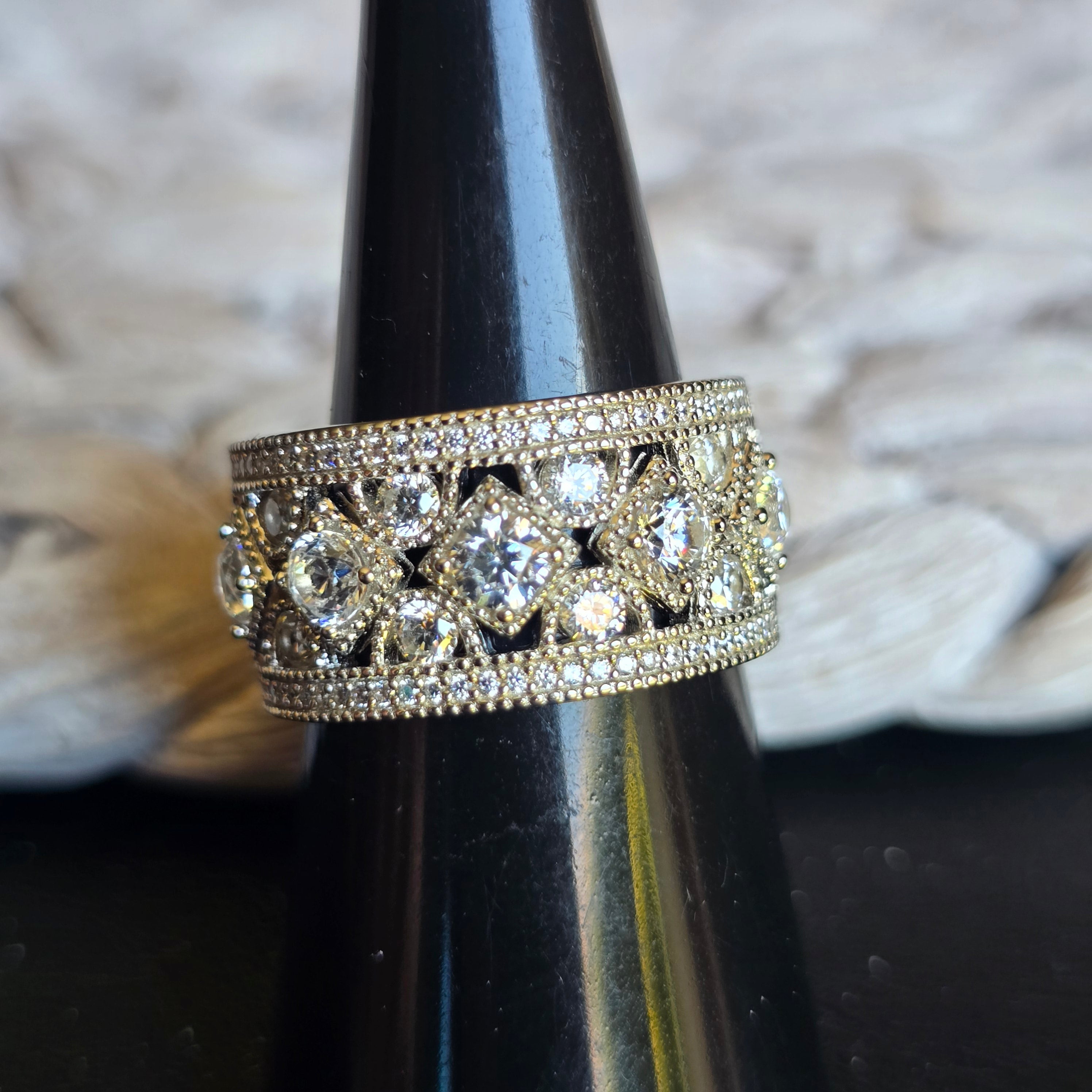 Vintage Cz ring