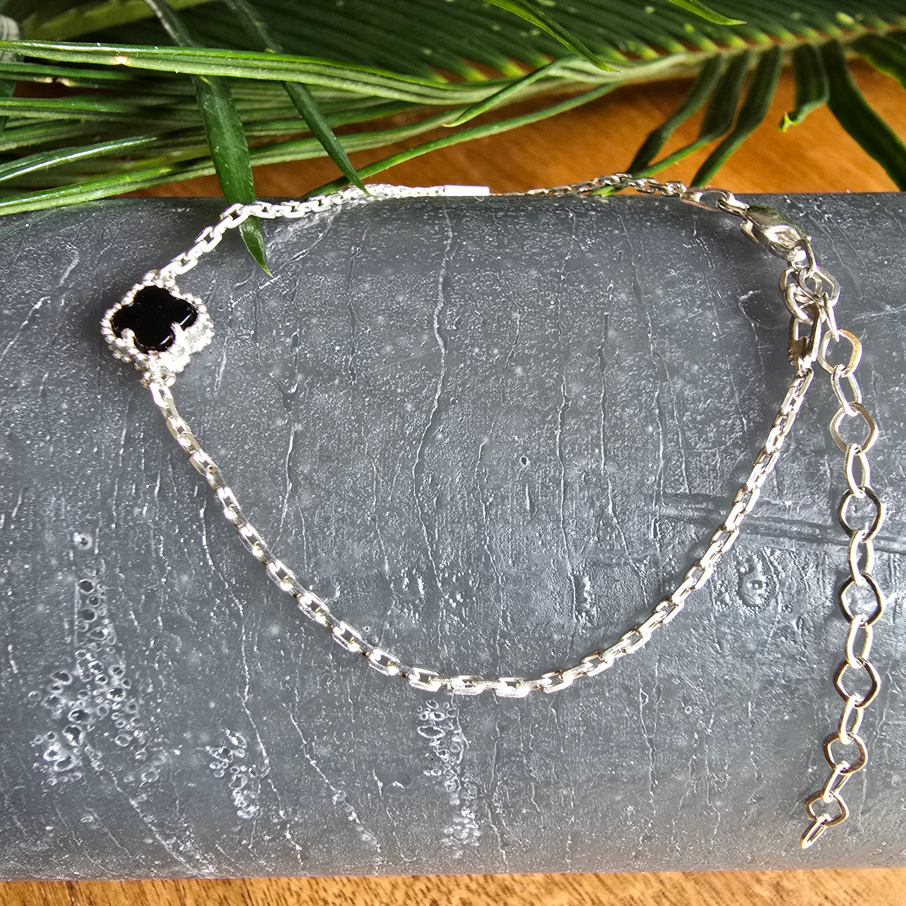 17-22.5cm Adjustable Black Van Cleef Bracelet