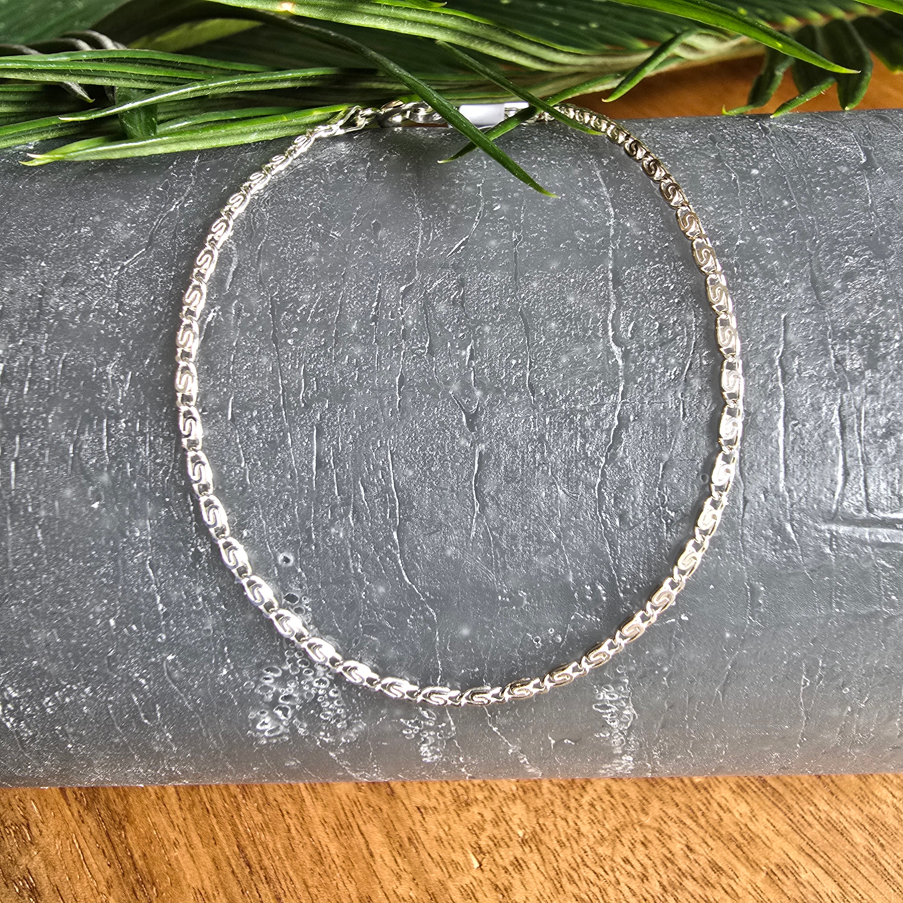 18.5cm Fine Link Bracelet