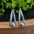 30mm 8mm Ball Hoop with clasp