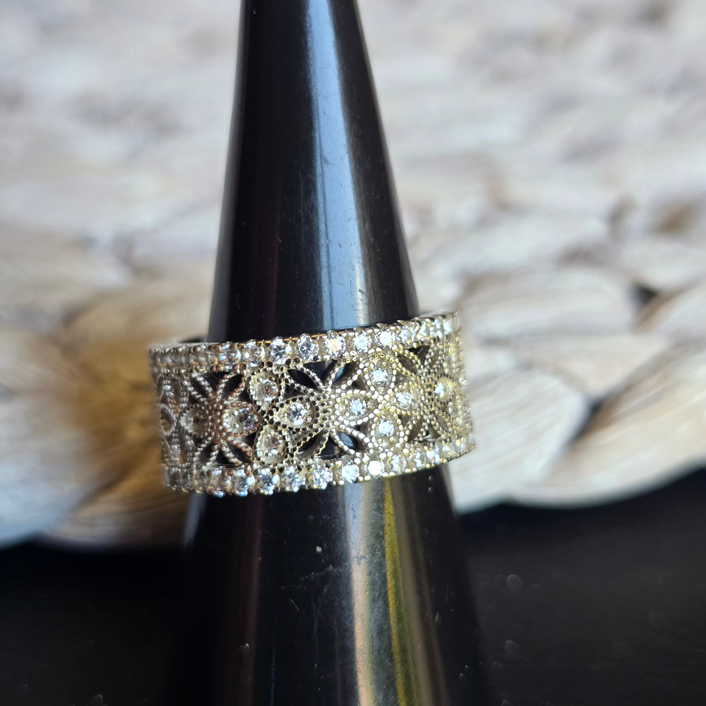 Vintage Cz ring