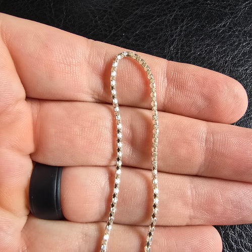 1.6mm Hammered Necklace