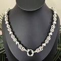 50cm 10mm Ball Byzantine Necklace